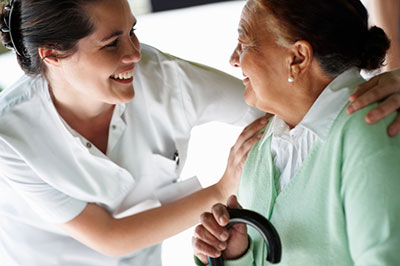 Nurse Helping Older Patient